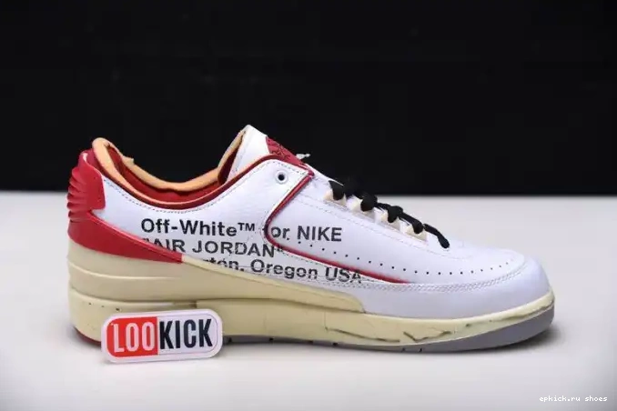 Cheap Red Low 2 Off-White Jordan SP Retro White DJ4375-106 0507
